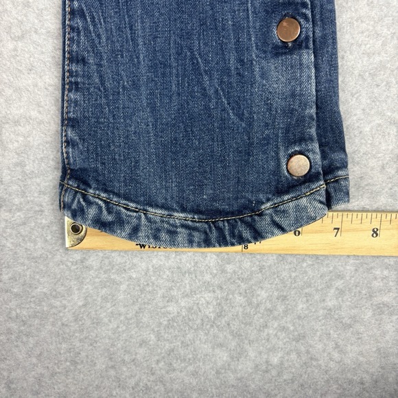 Acquaverde Jeans Natural Concept Runaway Stretch Button Leg Womens Size T/25 - Picture 6 of 9